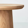 Wooden Round Pedestal Accent Side Table SHOWROOM ONLY ITEM