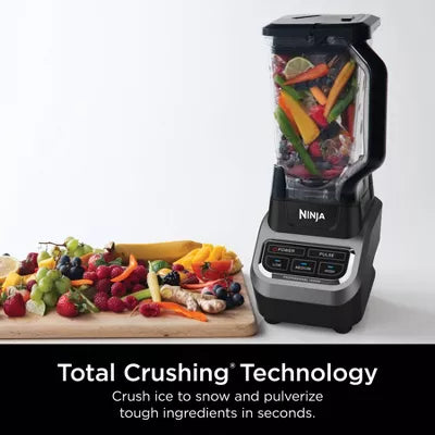 Professional Blender : Smoothie & Ice Crusher, 6-Blade Tech, 3 Speeds