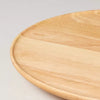 Wooden Pedestal Lazy Susan Natural