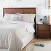3pc Linen Blend Comforter Set - King