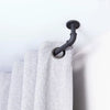 Bronn Industrial Room Darkening Curtain Rod
