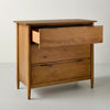 3 Drawer Modern Wood Dresser