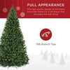 Premium Spruce Artificial Christmas Tree w/ Easy Assembly, Metal Hinges & Foldable Base