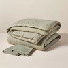 3pc Washed Loop Stripe Comforter Bedding Set -  Full/Queen