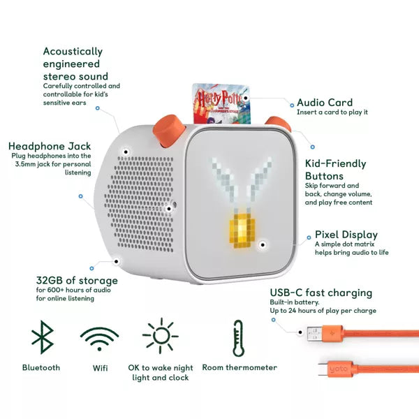 Yoto Player (3rd Generation) Audio Player