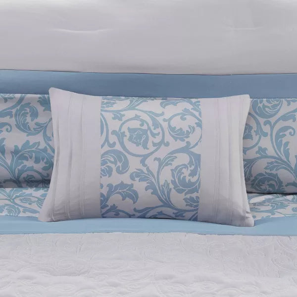 8pc Casey Embroidered Comforter Set