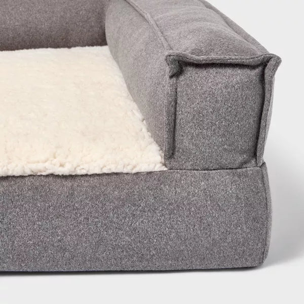 3-Sided Bolster Dog Bed