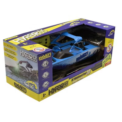 RC Pavati Wakeboard Boat - Metal & Plastic Remote Control Vehicle