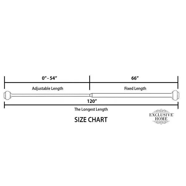 Crystal Ball Curtain Rod