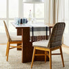 Juniper Woven Dining Chair with Cushion Natural