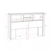 Bookcase Headboard - Queen