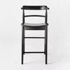 Kaysville Curved Back Wood Counter Height Barstool