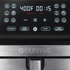 Digital Air Fryer, with 12 One-Touch Functions & Guided Cooking - Stainless Steel: Kitchen Appliance