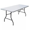 Folding Banquet Table Off White