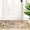 Washable Floral Printed Rug - 2'x3'