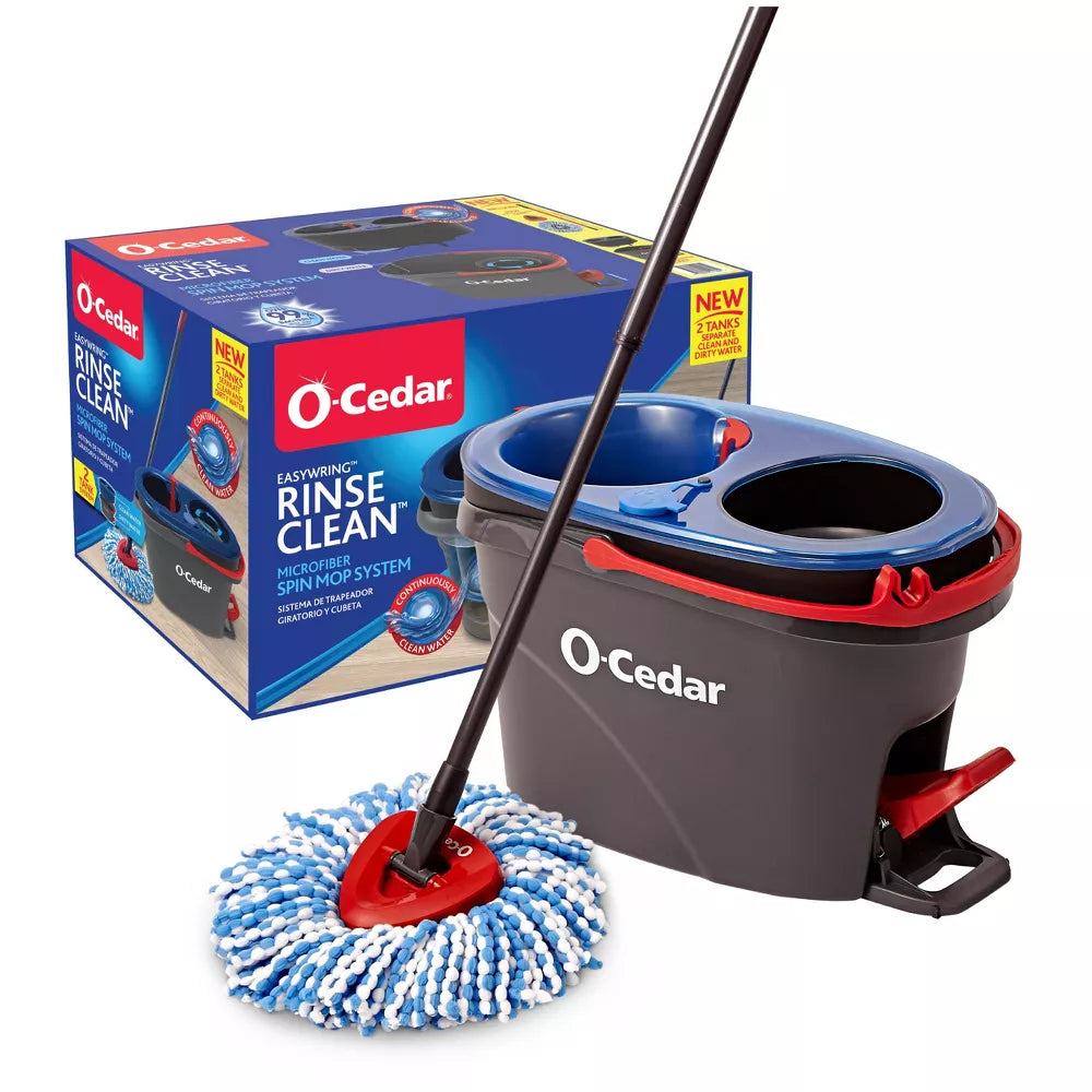 EasyWring RinseClean Spin Mop & Bucket System