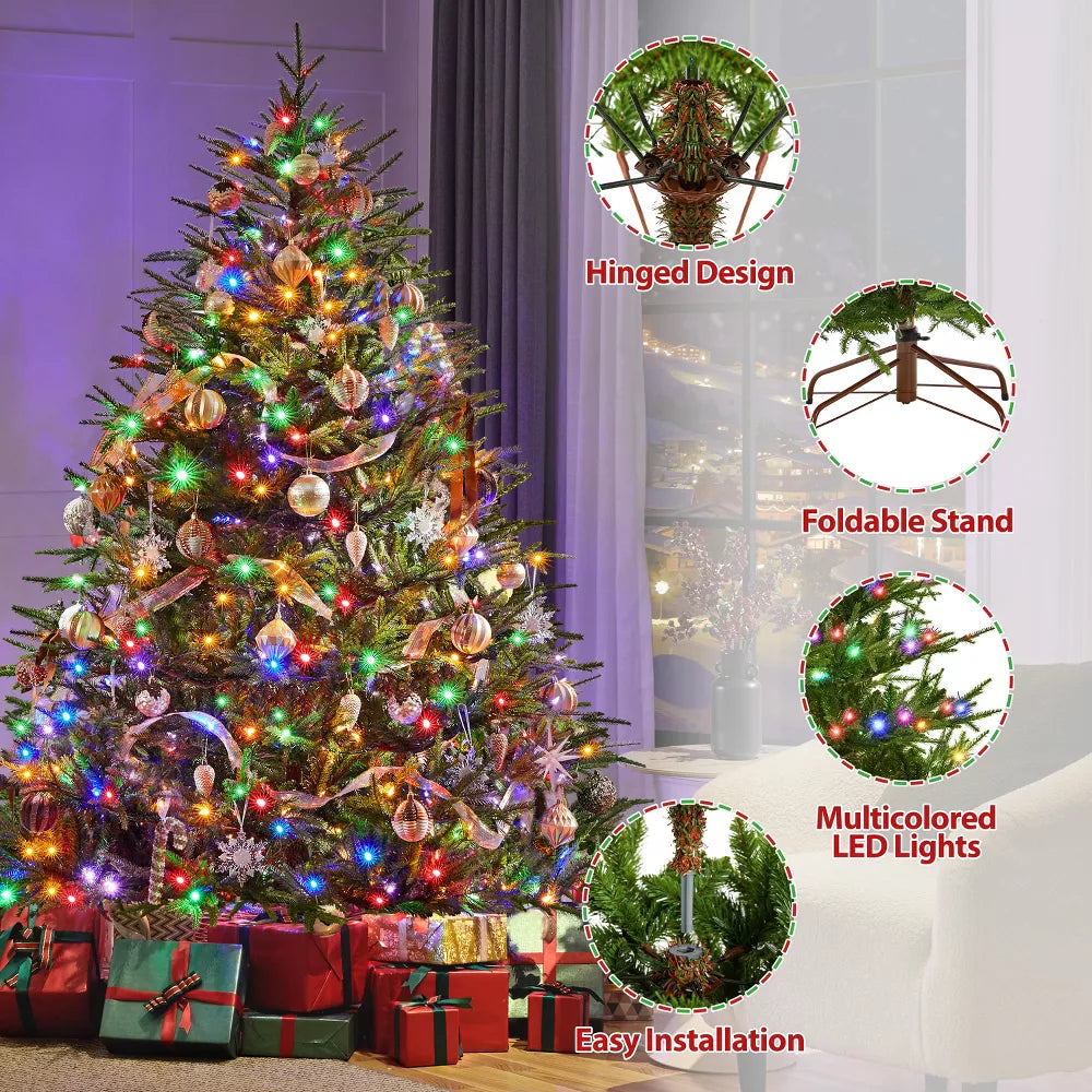 Pre-Lit Artificial Christmas Tree, final cut