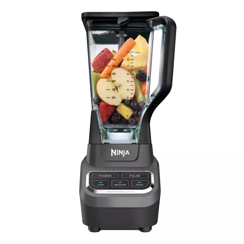 Professional Blender : Smoothie & Ice Crusher, 6-Blade Tech, 3 Speeds