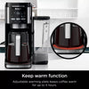 DualBrew Hot & Iced Coffee Maker: 12-Cup, Custom Brew Strength, Removable Reservoir, Glass Carafe