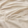 Heavyweight Linen Blend Comforter & Sham Set -Full/Queen