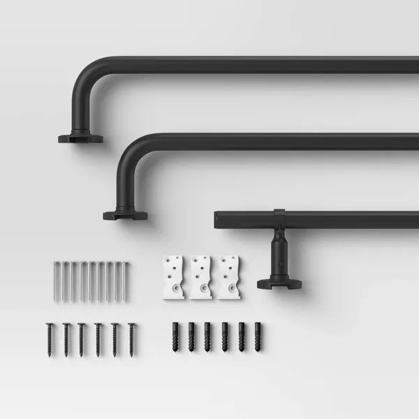 Blackout Rectangle Curtain Rod