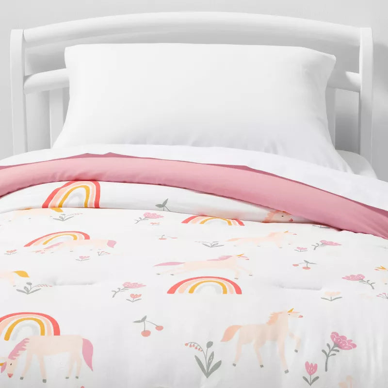 Unicorn Kids' Comforter Set - Full/Queen