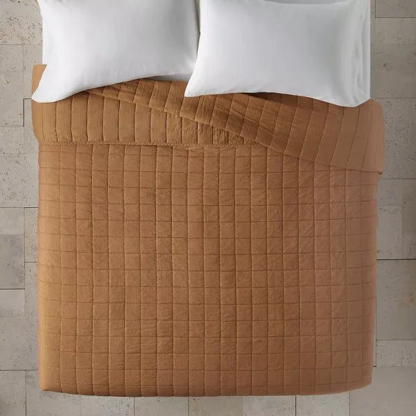 Heavyweight Linen Blend Quilt - Full/Queen