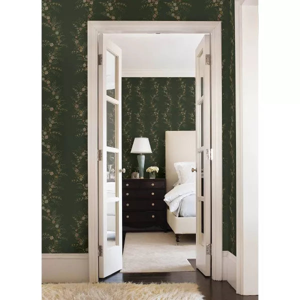 Peel and Stick 1pc Wallpaper Posy Spruce