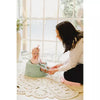 Baby Infant Soft Foam Comfortable Floor Booster Seat Supportive Chair with 3 Point Adjustable Safety Buckle Strap Harness