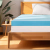 Cooling and Breathable Gel-Infused Memory Foam Mattress Topper