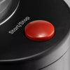 Bistro Conical Burr Electric Coffee Grinder Black: 12 Settings, Stainless Steel, BPA-Free, Coarse to Fine Grind