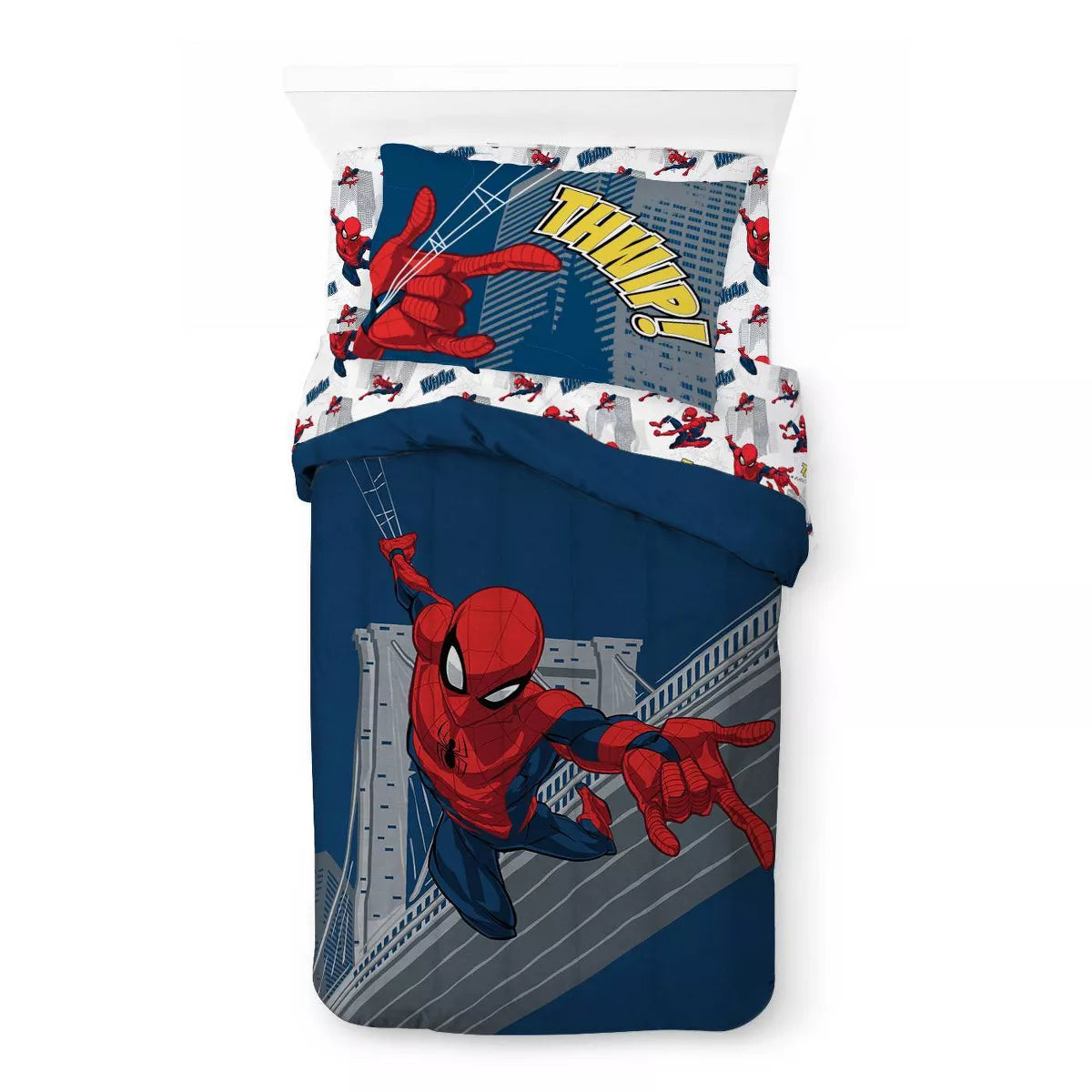 (TWIN) Marvel Spider-Man Comforter SHOWROOM ITEM