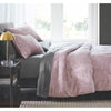 3pc Luxe Distressed Crinkle Velvet Comforter and Sham Set - Full/Queen