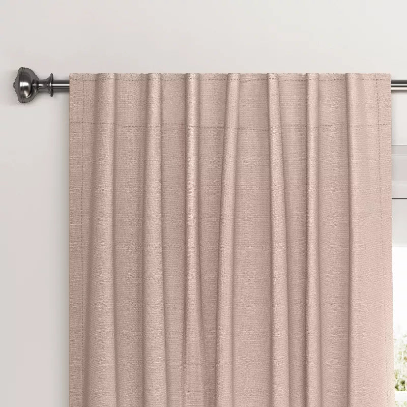 Blackout Velvet Window Curtain Panel - Set of 2
