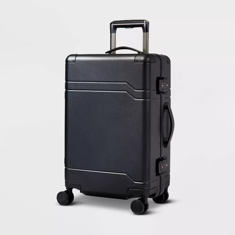 Signature Hardside Trunk Carry On Spinner Suitcase