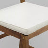 2pk Acacia Wood Counter Stools