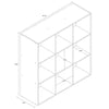 9 Cube Organizer Shelf