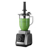 Digital Blender with 8 Total Blend Programs, 4 Speeds & Round-Plated Tamper Gray: Crushes Ice, Smoothie Maker