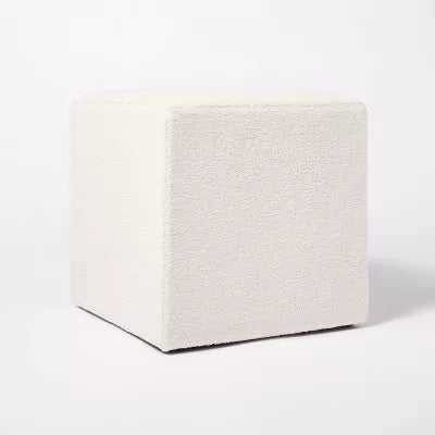 Lynwood Square Upholstered Cube Ottoman
