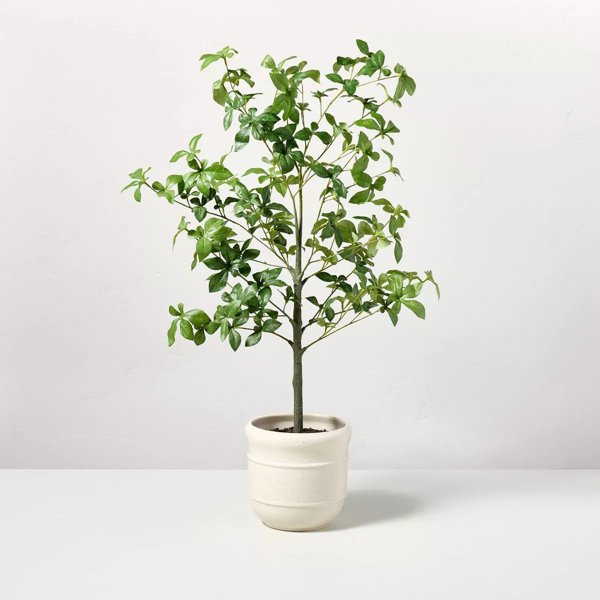 33" Faux Potted Gypsophila Leaf Tree - Hearth & Hand™ with Magnolia SHOWROOM ITEM