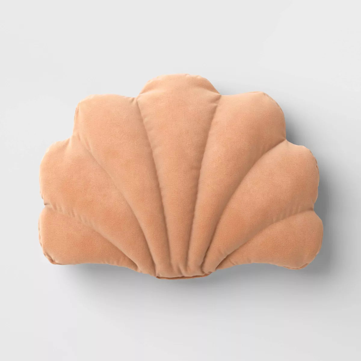 20"x15" Shell Outdoor Novelty Plush Pillow - Peach SHOWROOM ITEM