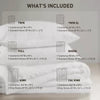 3Pcs Woven Waffle-Weave Knit Comforter Sets, Chic Vintage Style Boho Bed Set for All Season, Premium Breathable Bedding for Luxury Decor Style - King/California King