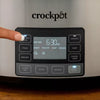 MyTime Technology Programmable Slow Cooker - Stainless Steel: 10 Settings, Auto Keep Warm, Dishwasher-Safe