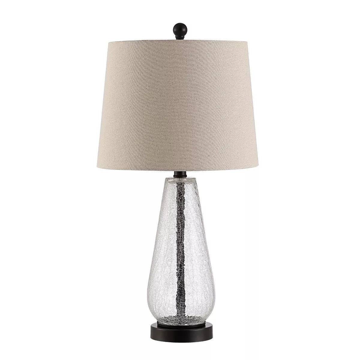 Naila Glass Table Lamp - Clear