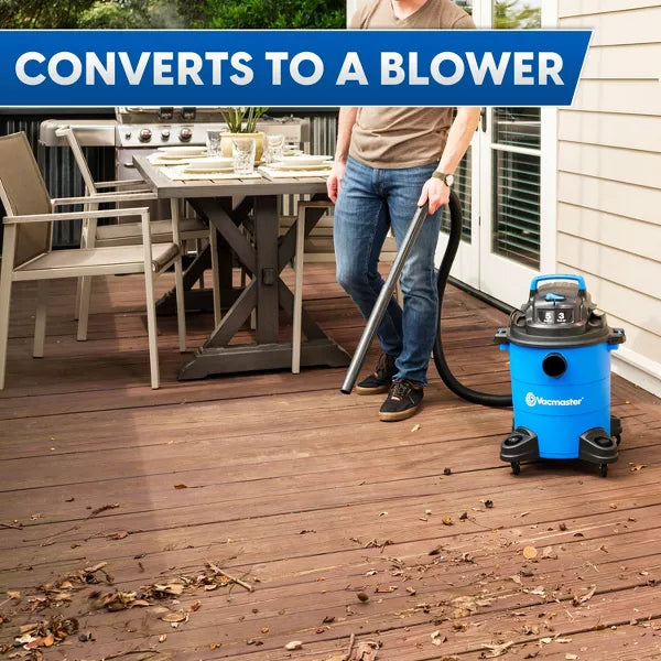 3 Peak HP Wet/Dry Vacuum