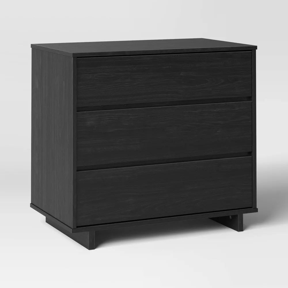 three drawer dresser black Harrisburg 3 Drawer Dresser main image 0
