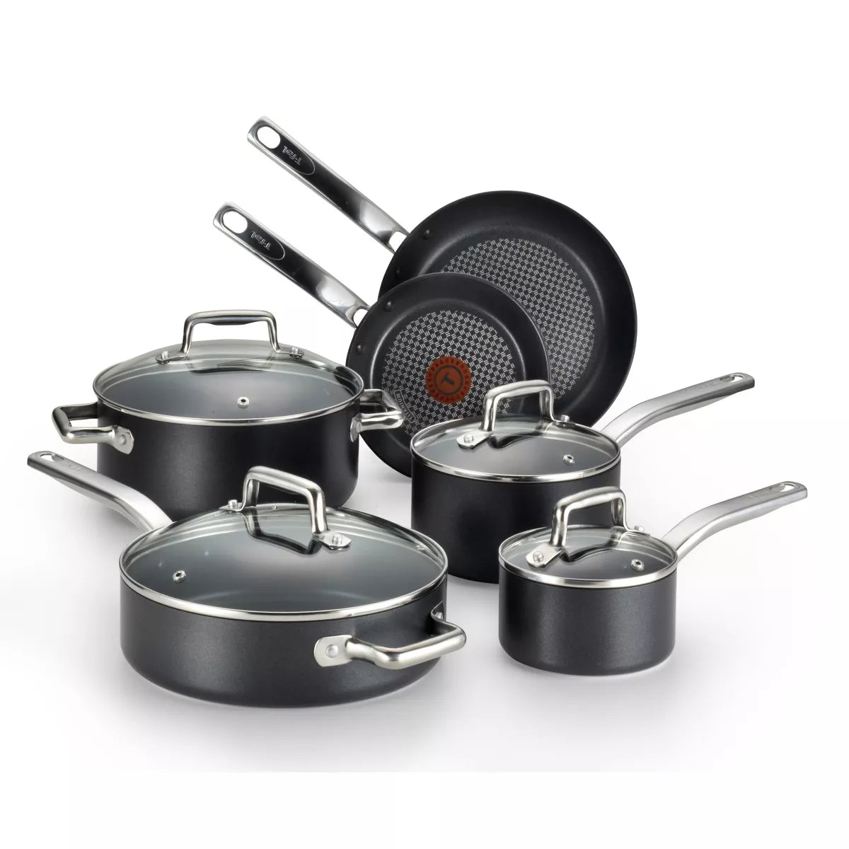 10pc Cookware Set, ProGrade Nonstick Black
