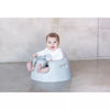 Baby Infant Soft Foam Comfortable Floor Booster Seat Supportive Chair with 3 Point Adjustable Safety Buckle Strap Harness