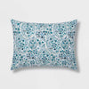 Reversible Paisley Print Comforter & Sheets Set Blue/Dark Teal Blue - King