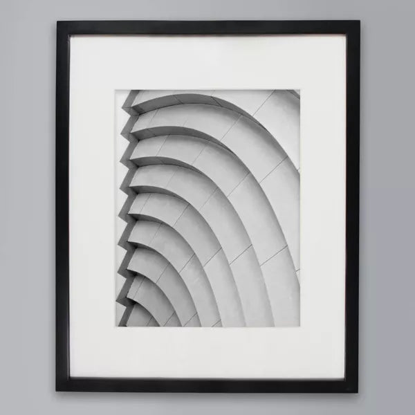 Matted to Thin Gallery Frame